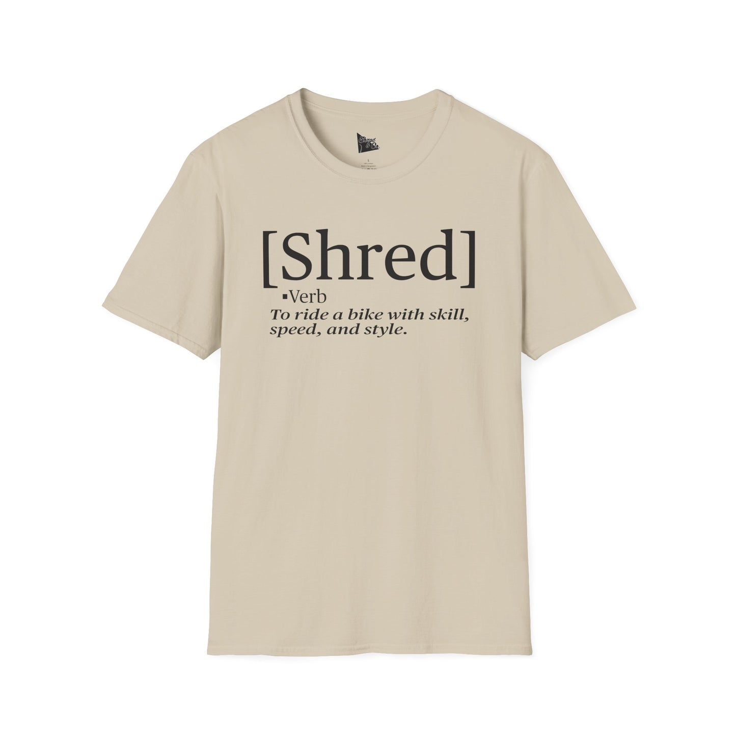 Unisex Softstyle T-Shirt - Shred Definition Graphic Tee