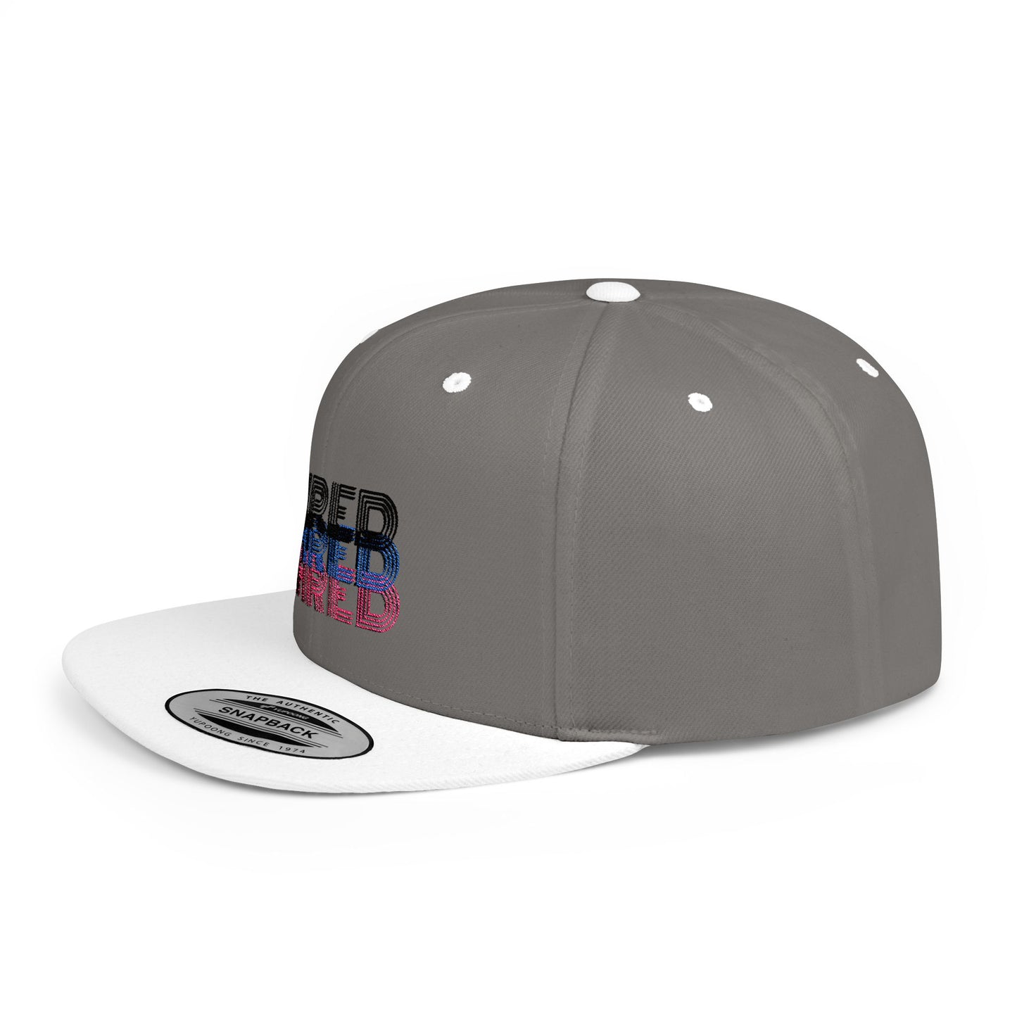 SHRED Flat Bill Snapback Hat