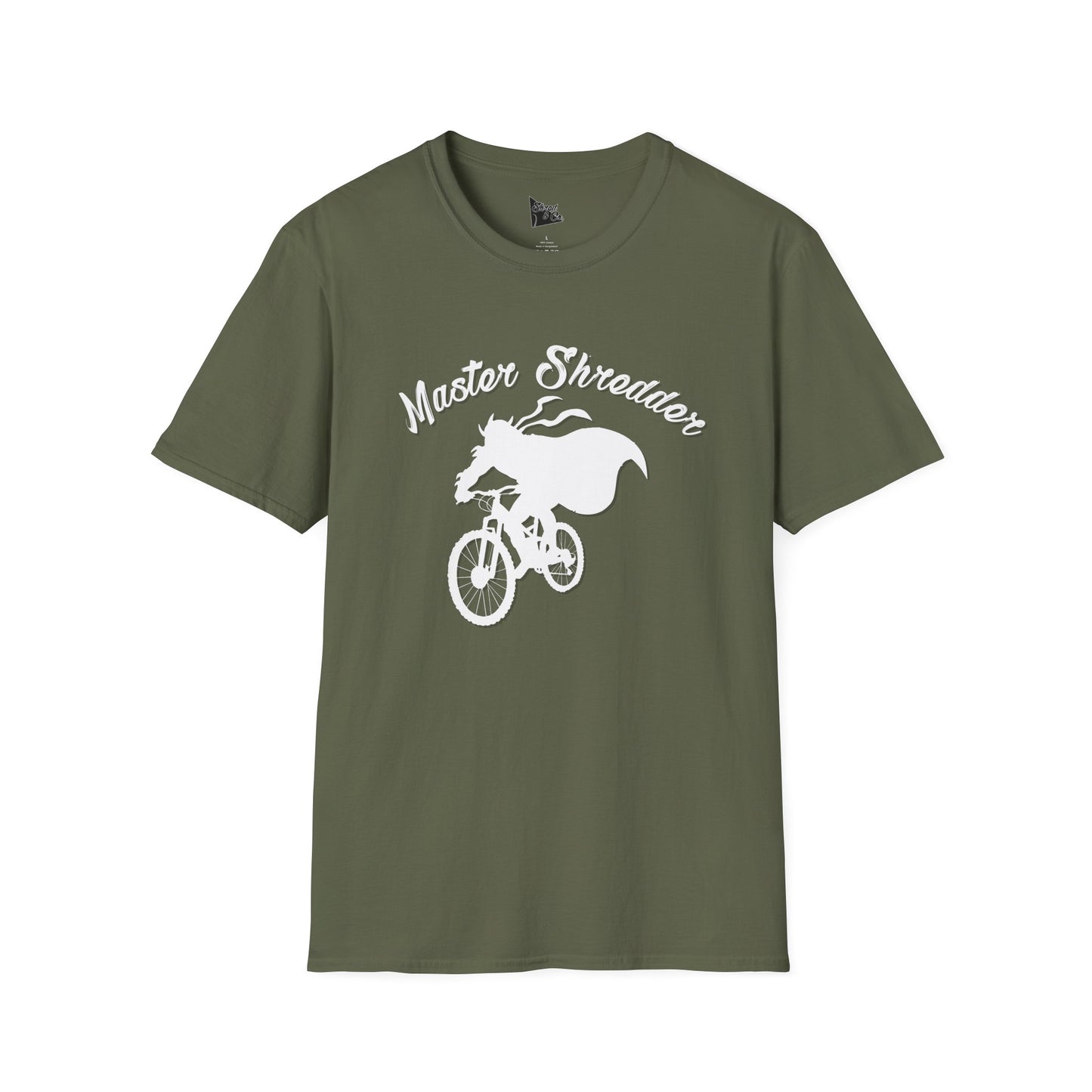 Master Shredder Unisex Softstyle T-Shirt - Fun & Stylish Cycling Tee