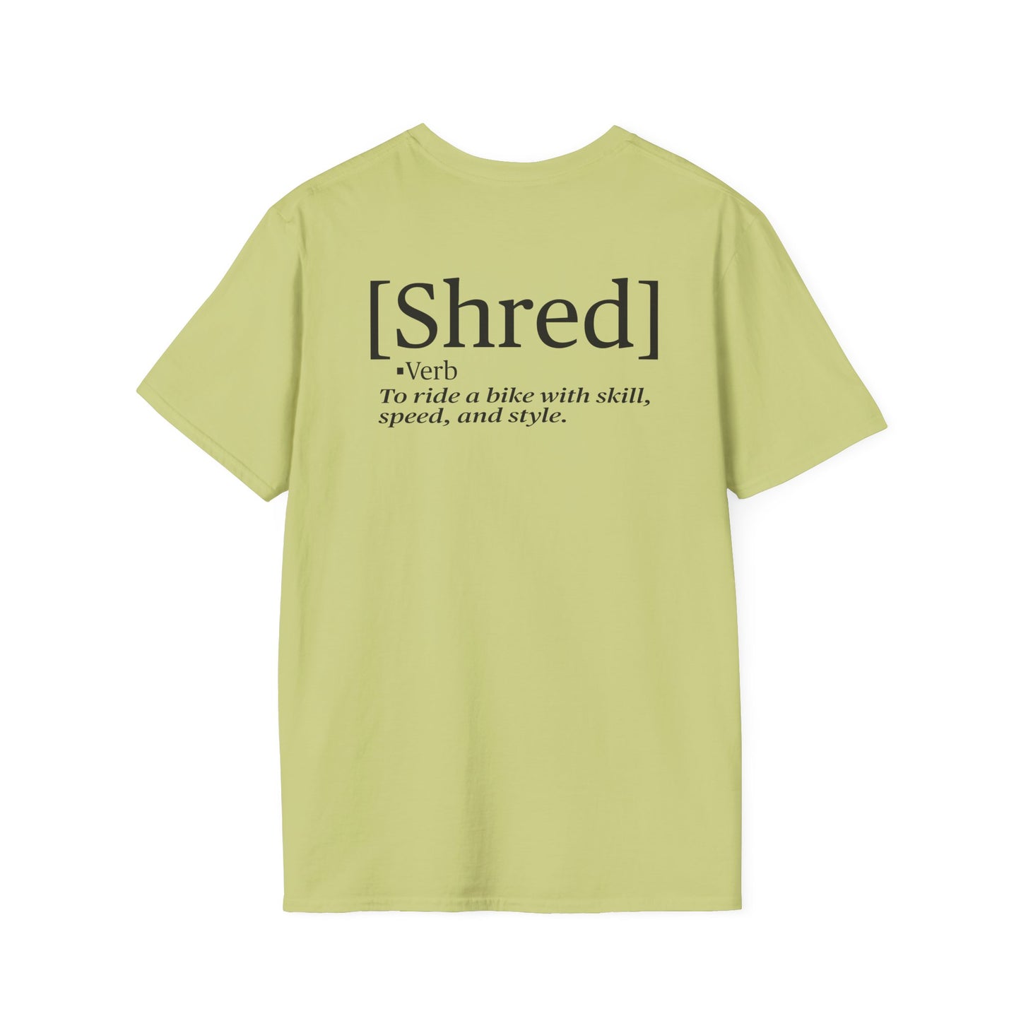 Unisex Softstyle T-Shirt - Shred Definition Graphic Tee