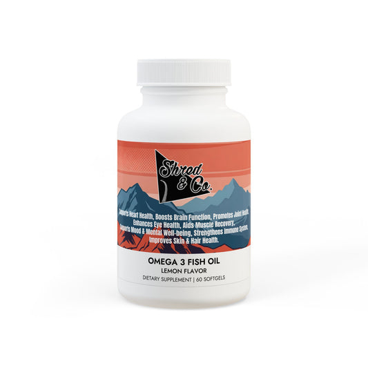 Omega 3 Fish Oil Supplement (60 Softgels)