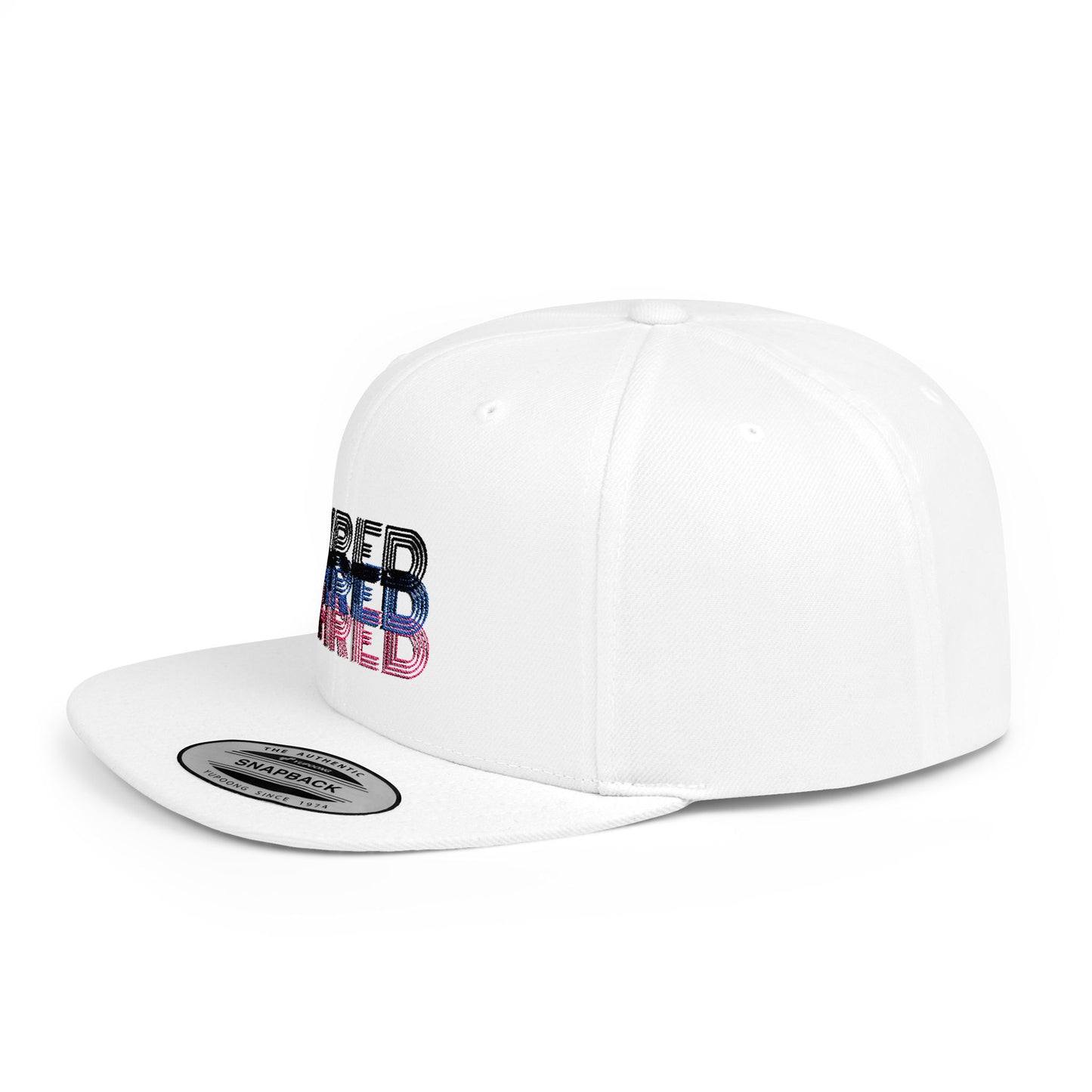 SHRED Flat Bill Snapback Hat