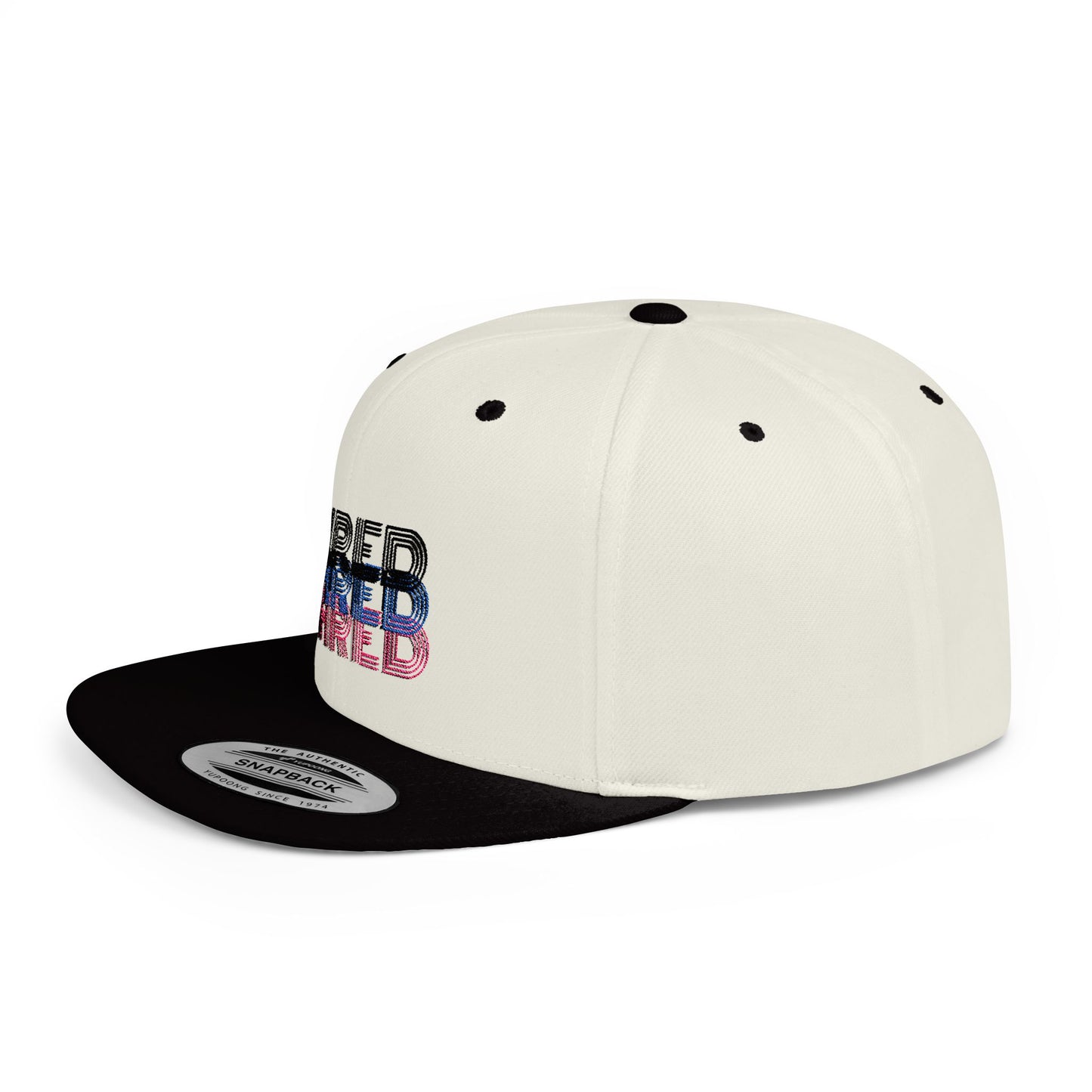 SHRED Flat Bill Snapback Hat