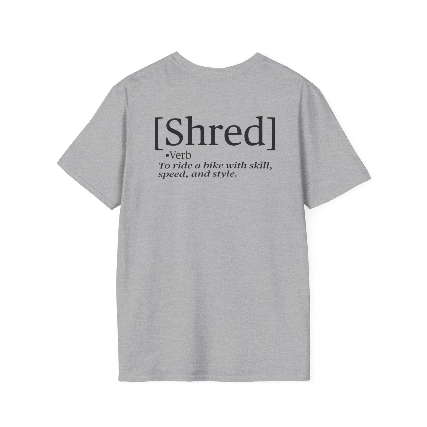 Unisex Softstyle T-Shirt - Shred Definition Graphic Tee