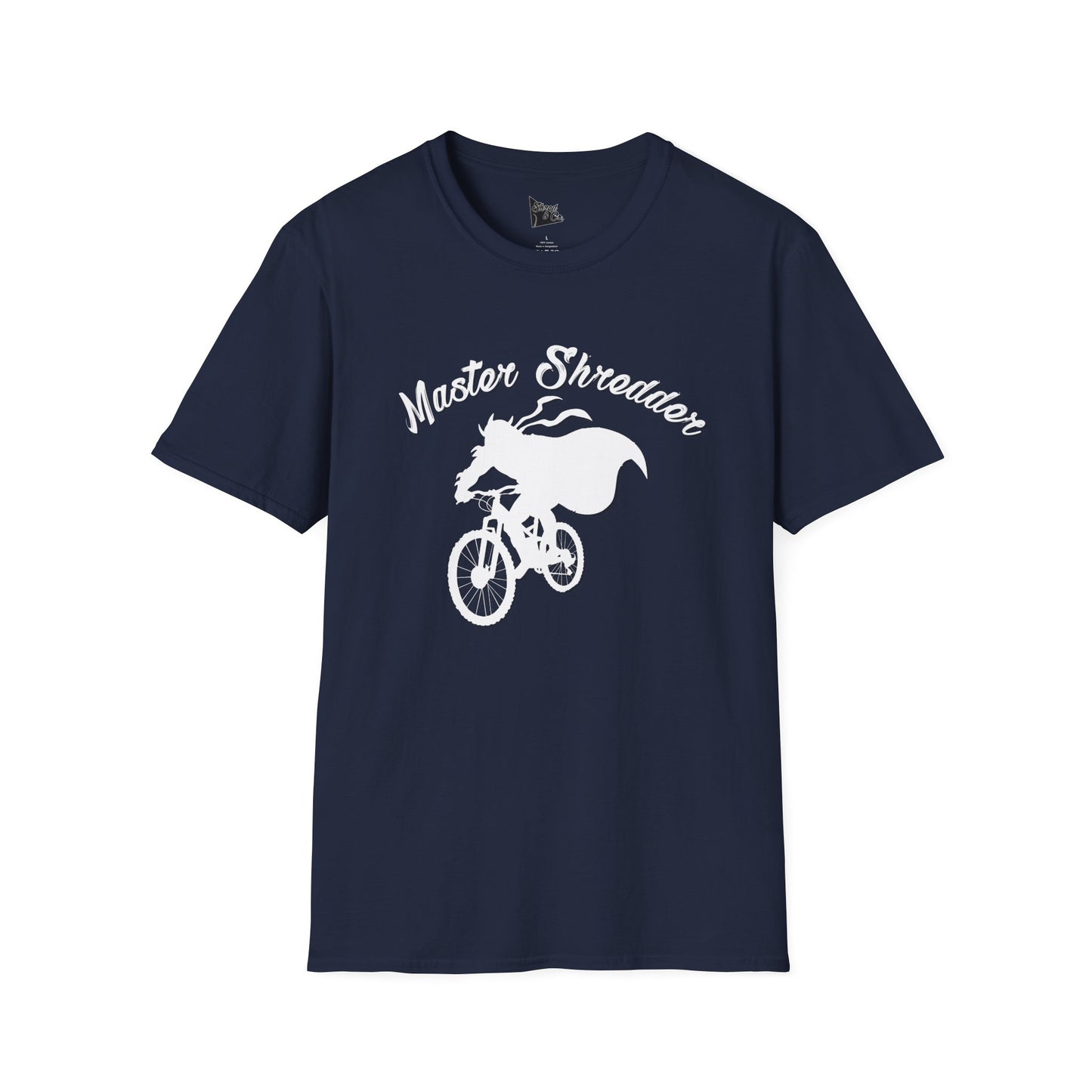 Master Shredder Unisex Softstyle T-Shirt - Fun & Stylish Cycling Tee