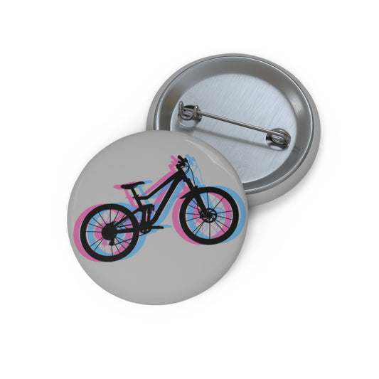 Custom Bicycle Pin Buttons - Trendy Accessory for Cyclists and Biking Enthusiasts