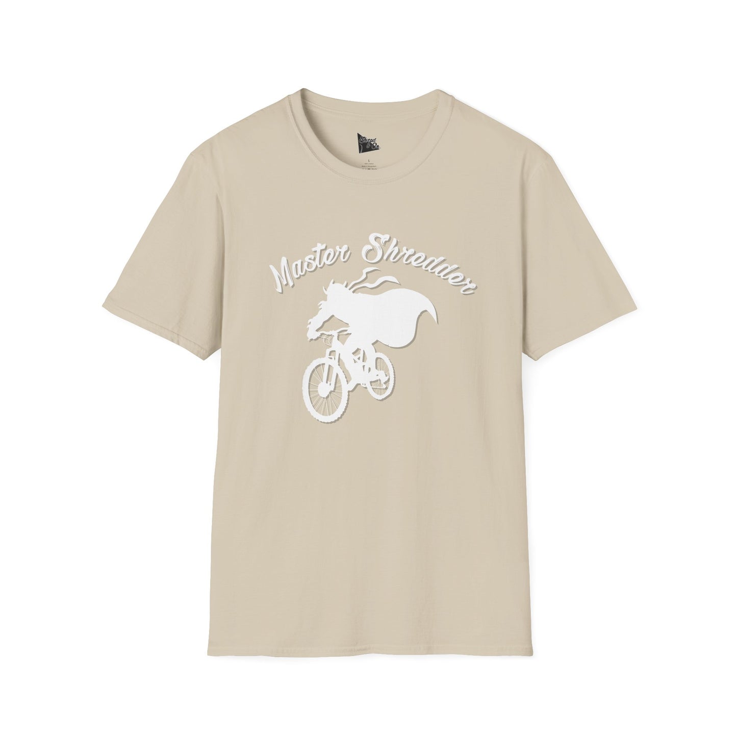 Master Shredder Unisex Softstyle T-Shirt - Fun & Stylish Cycling Tee