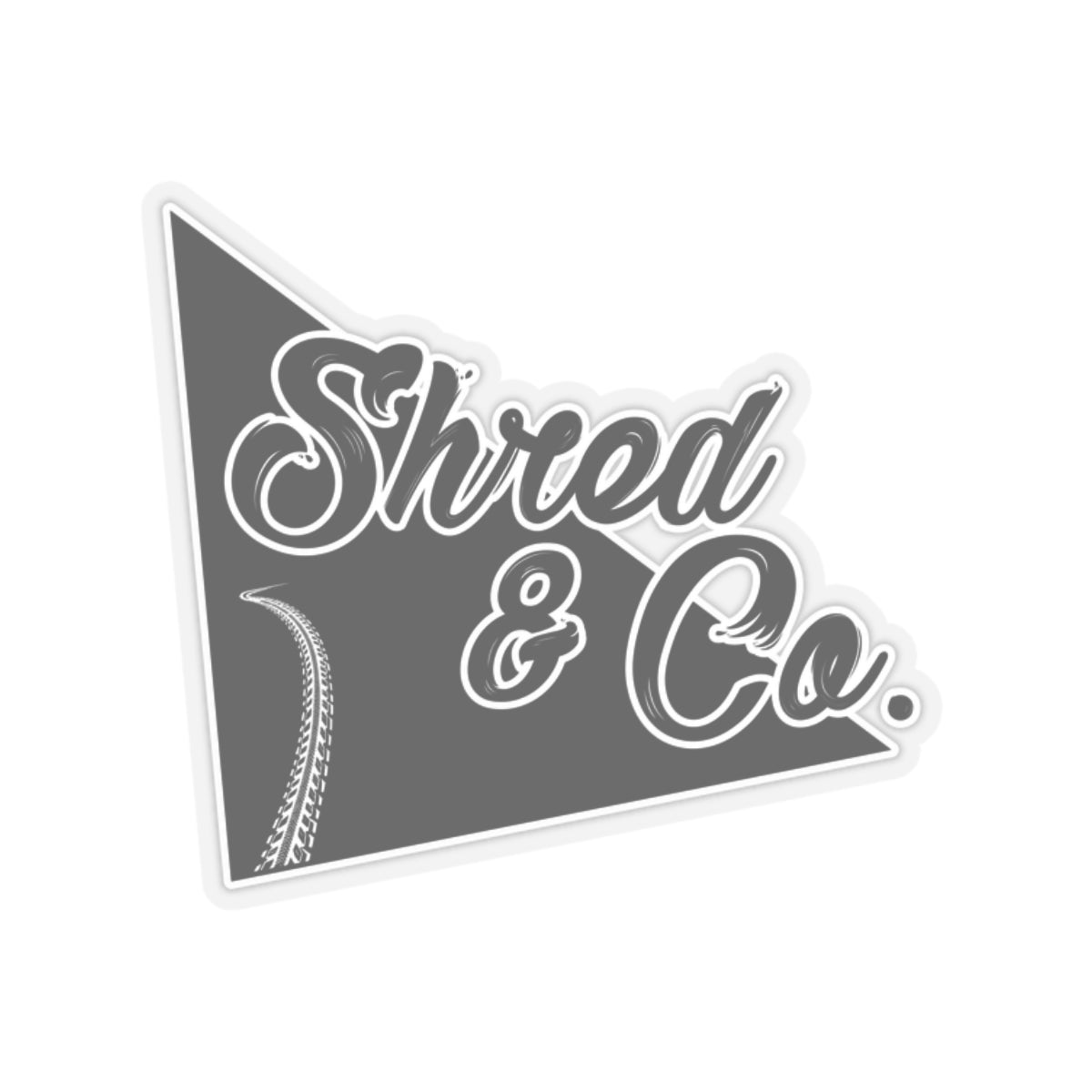 Shred & Co. Cyclist Kiss-Cut Stickers