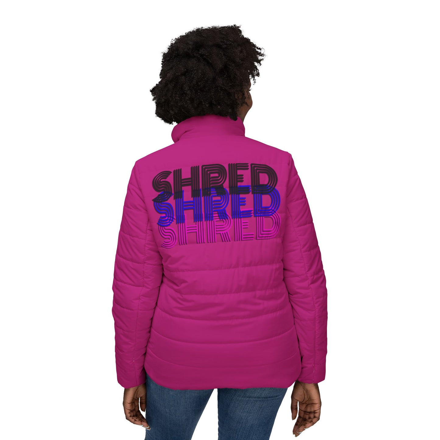 Women's Puffer Jacket - Shred