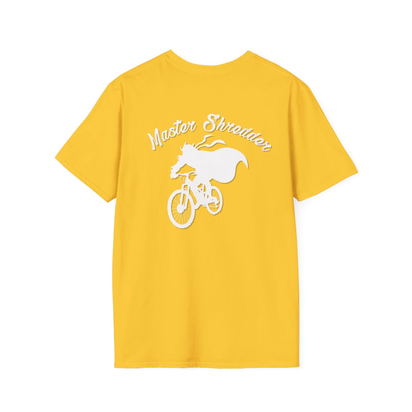 Master Shredder Unisex Softstyle T-Shirt - Fun & Stylish Cycling Tee