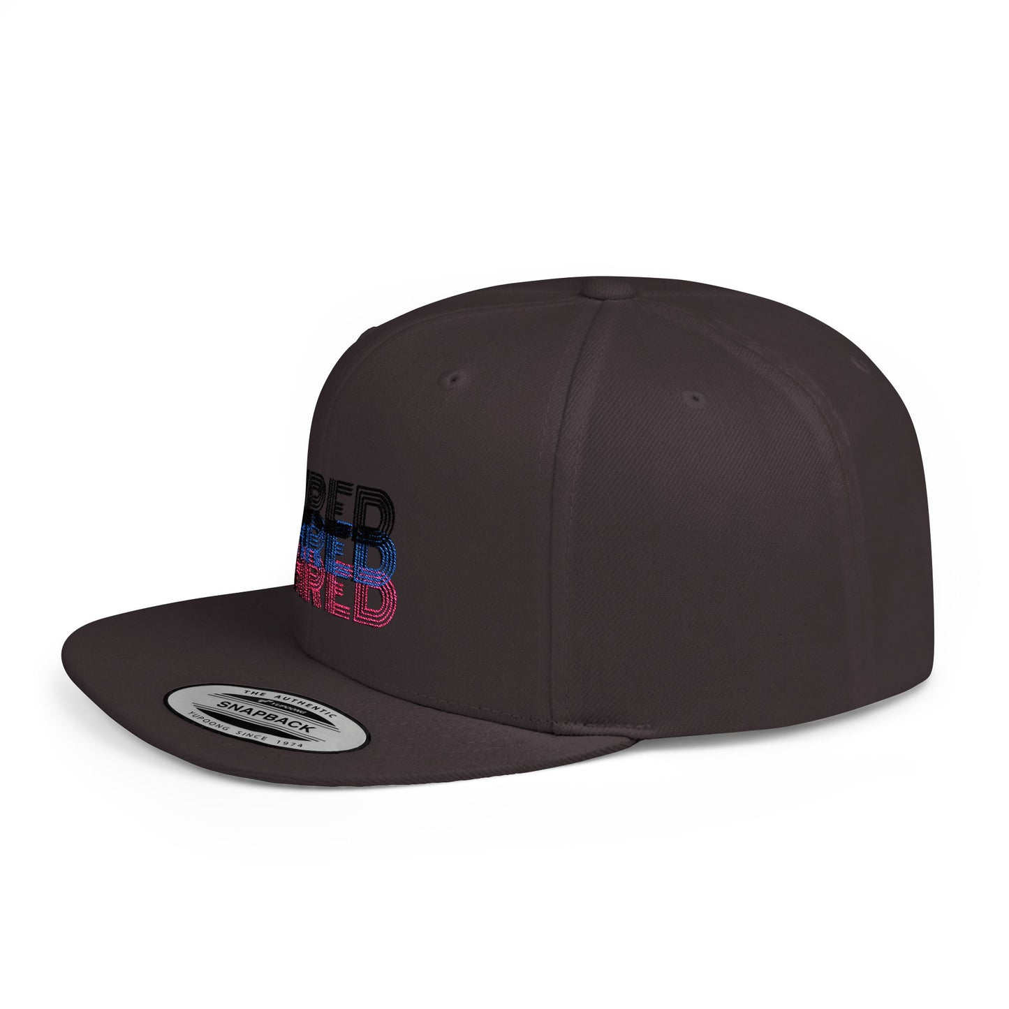 SHRED Flat Bill Snapback Hat