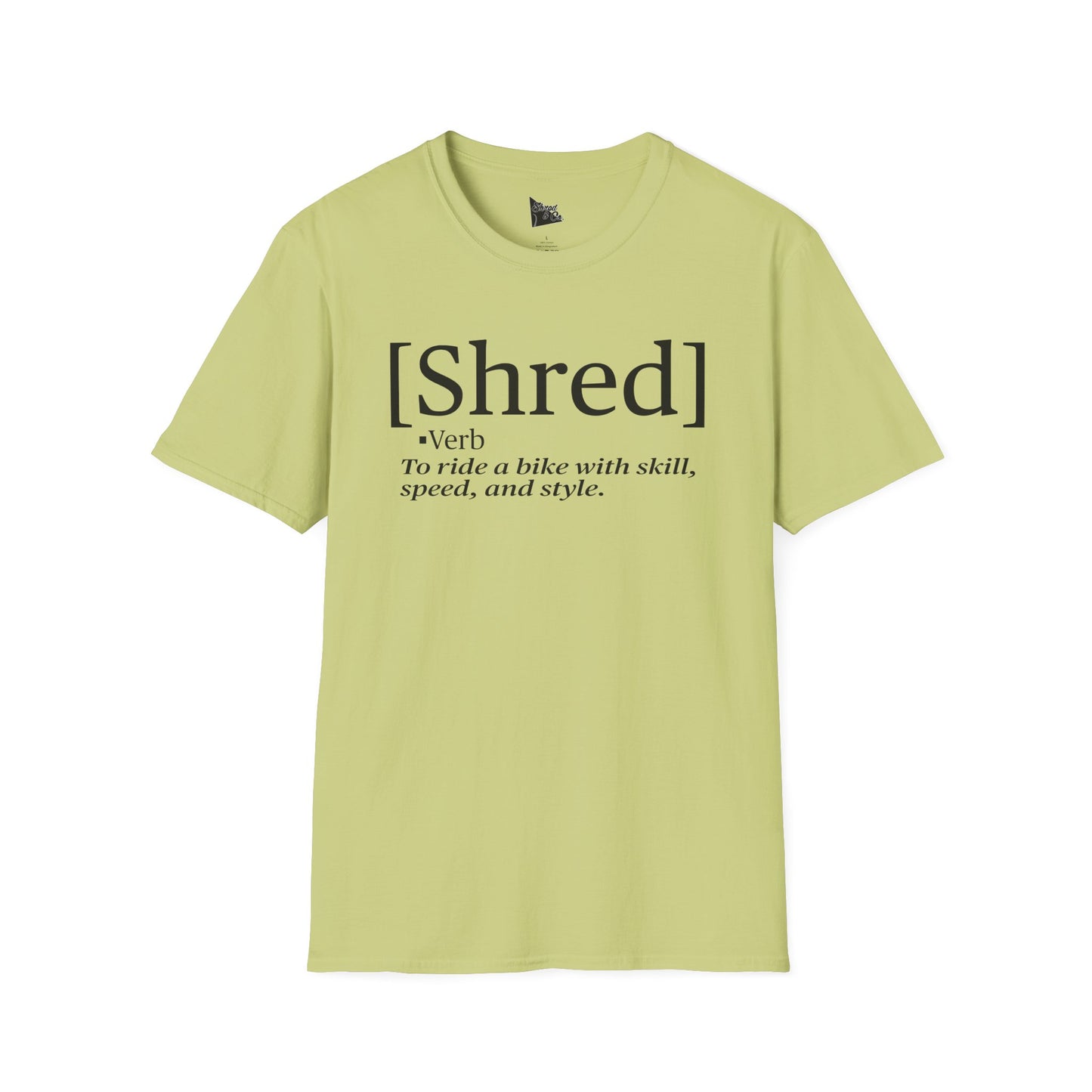 Unisex Softstyle T-Shirt - Shred Definition Graphic Tee