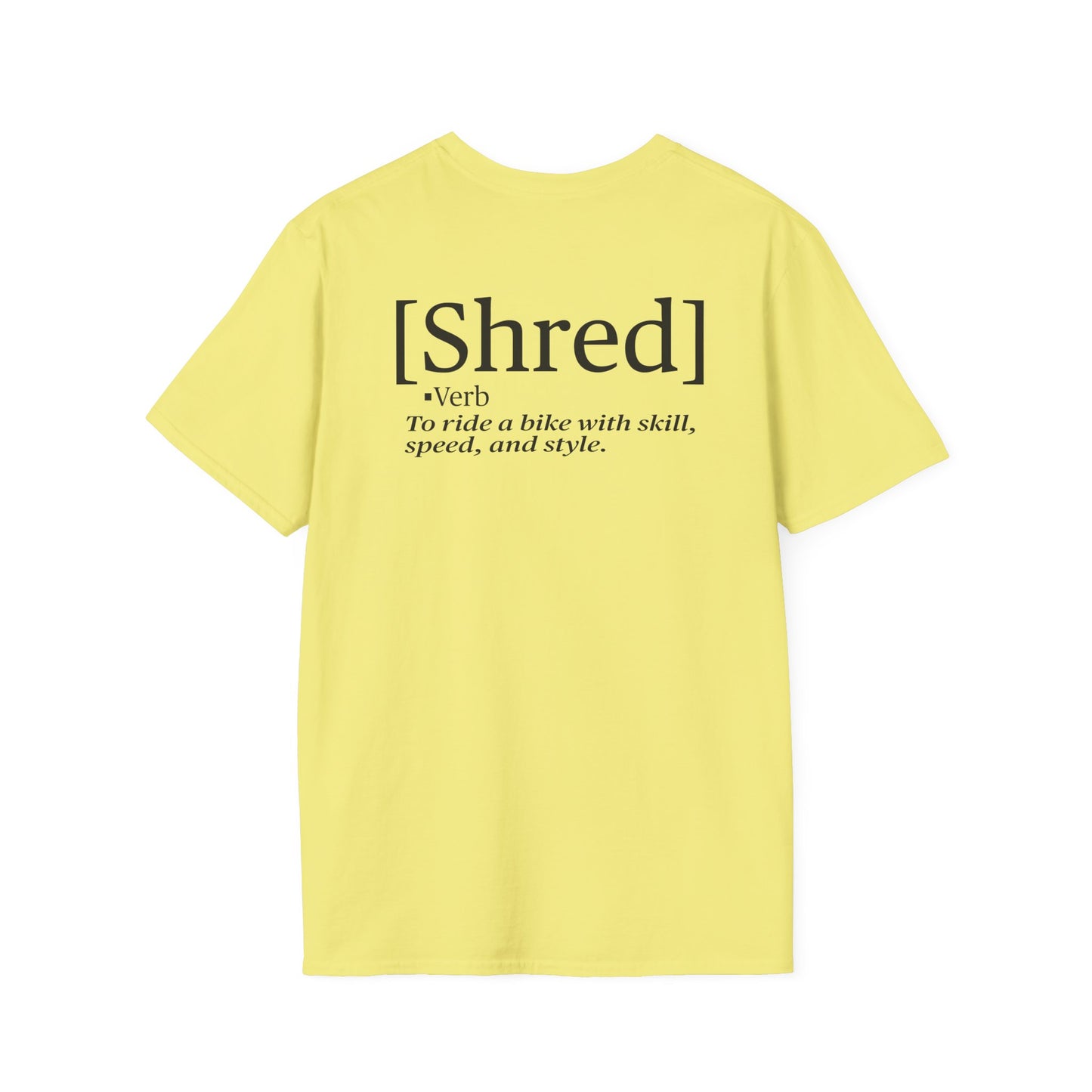 Unisex Softstyle T-Shirt - Shred Definition Graphic Tee