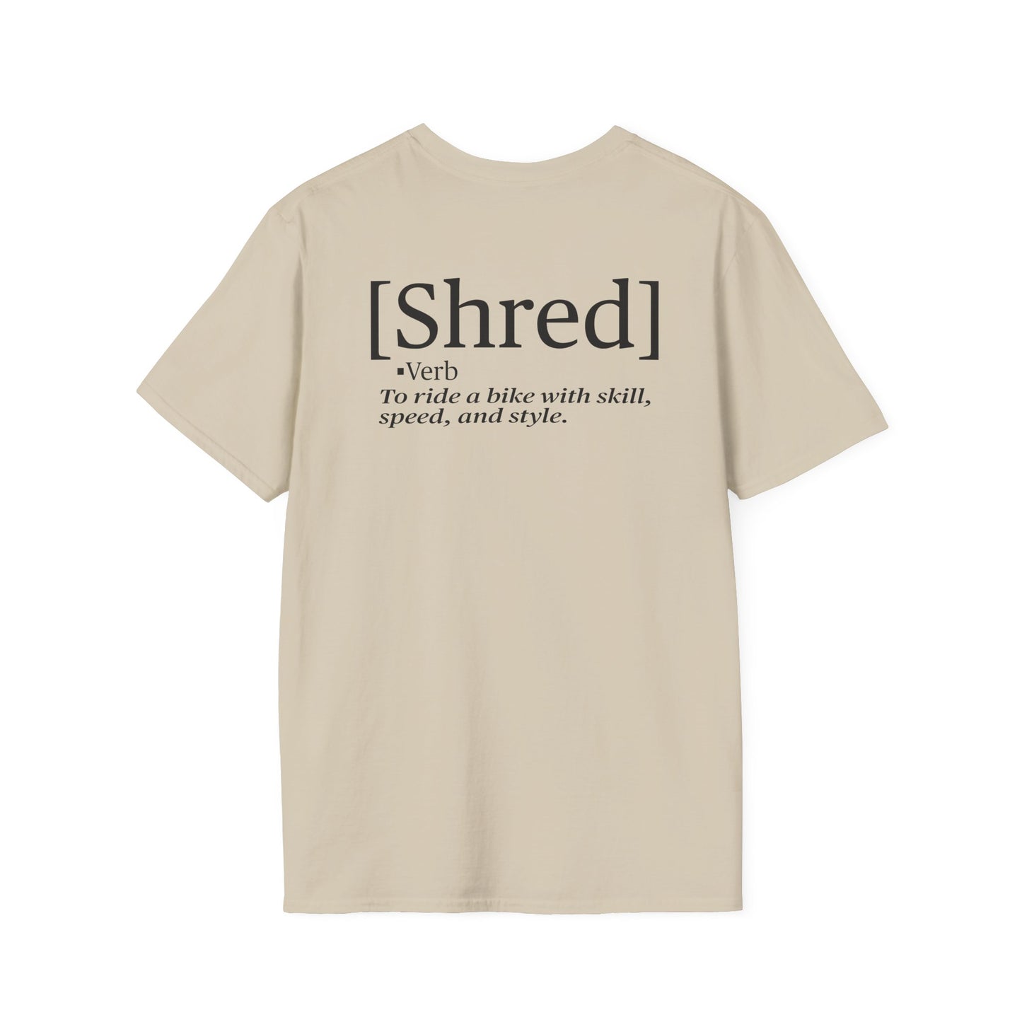 Unisex Softstyle T-Shirt - Shred Definition Graphic Tee