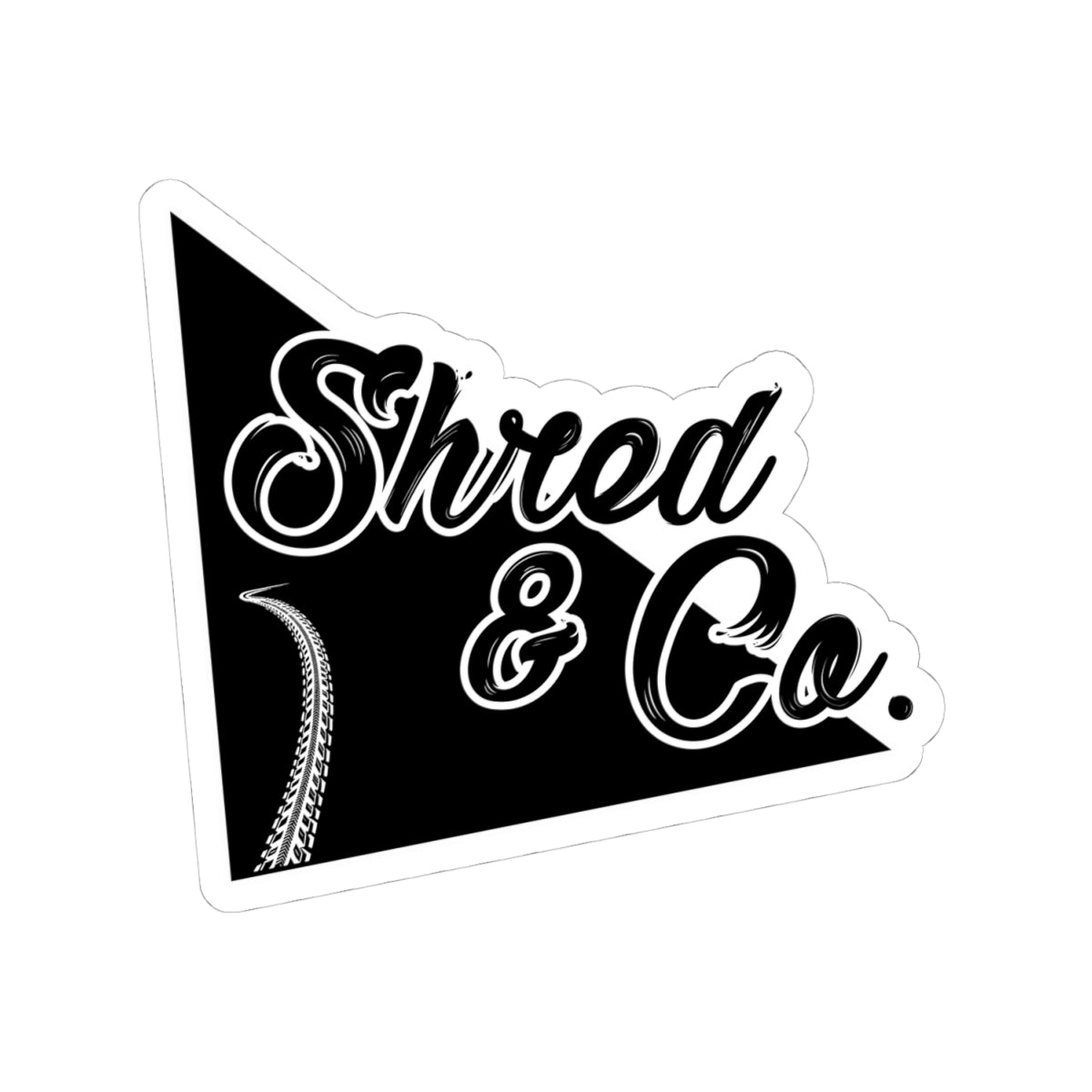 Shred & Co. Cyclist Kiss-Cut Stickers