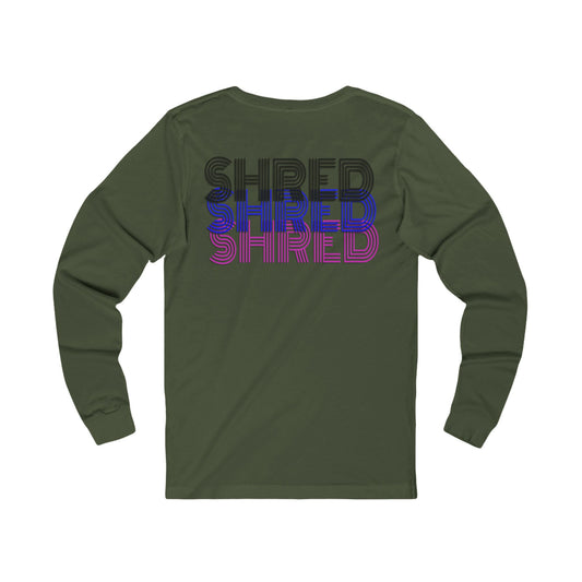 Vintage Shred Unisex Long Sleeve