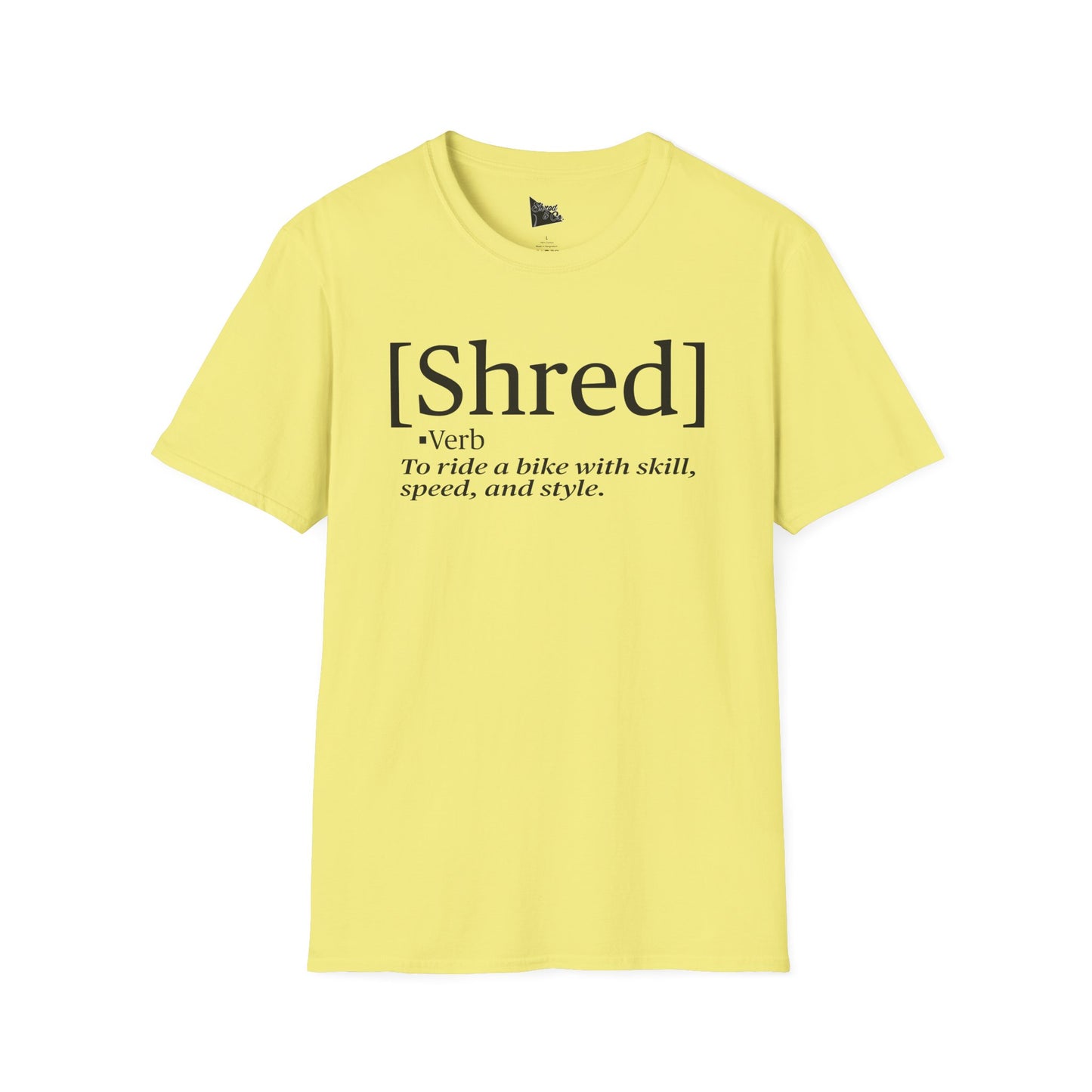 Unisex Softstyle T-Shirt - Shred Definition Graphic Tee