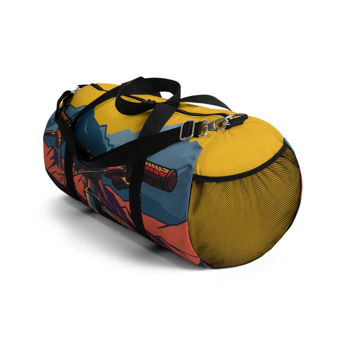 Adventure Motorcycle Duffel Bag - Stylish Travel Companion for Outdoor Enthusiasts