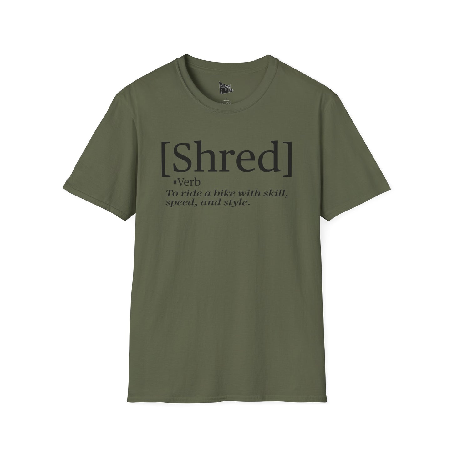 Unisex Softstyle T-Shirt - Shred Definition Graphic Tee