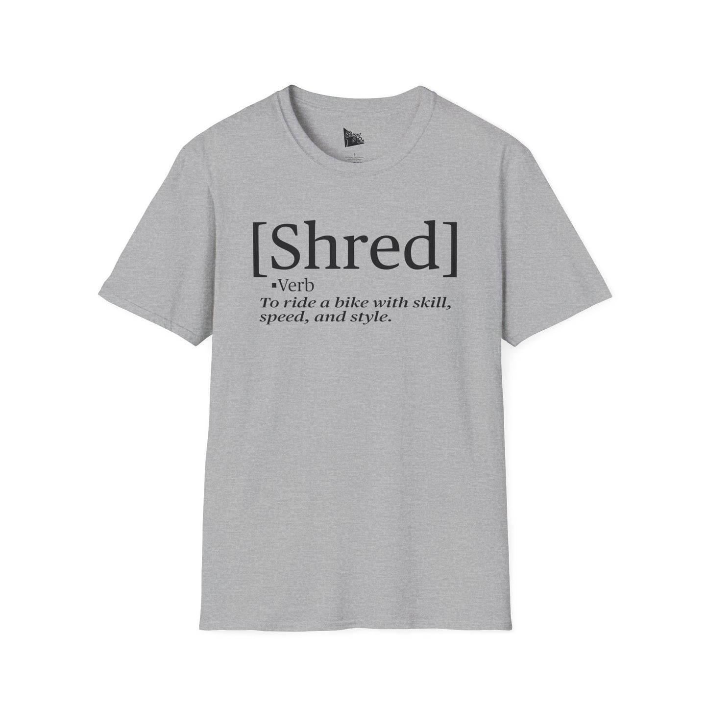 Unisex Softstyle T-Shirt - Shred Definition Graphic Tee