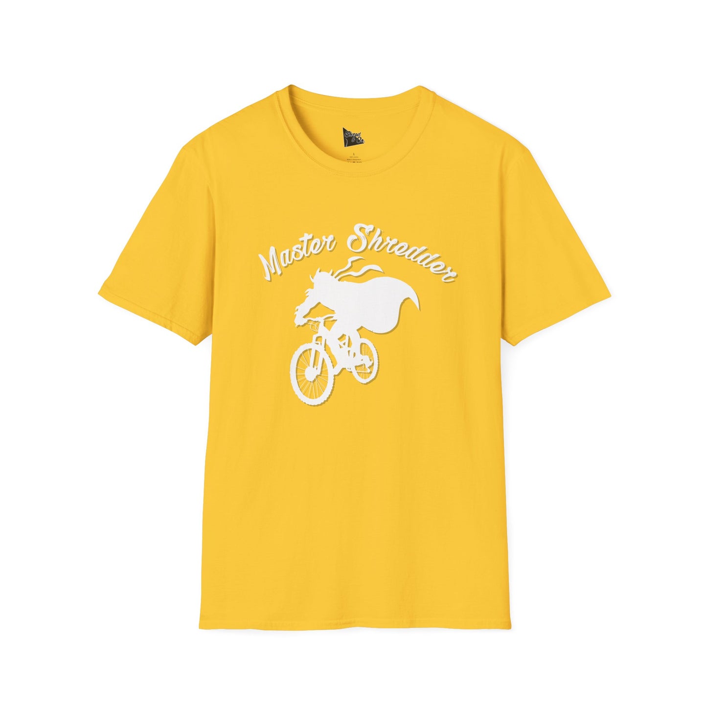 Master Shredder Unisex Softstyle T-Shirt - Fun & Stylish Cycling Tee