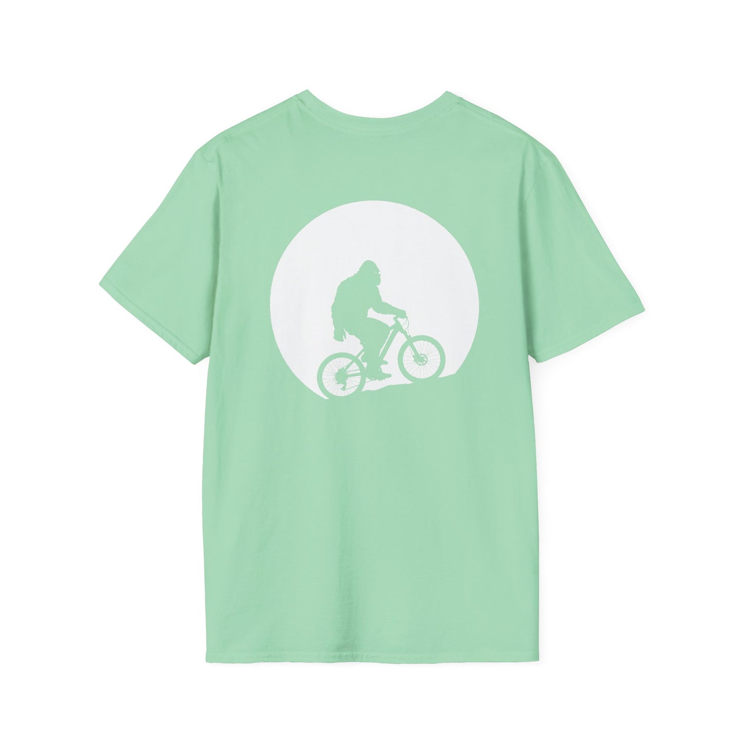 Sasquatch Cycling Adventure Unisex Softstyle T-Shirt